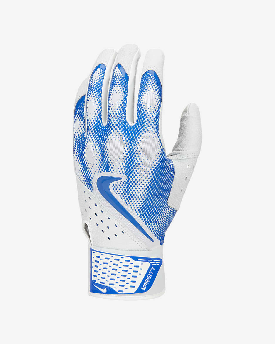 Nike Alpha Varsity Batting Gloves (1 Pair) - White