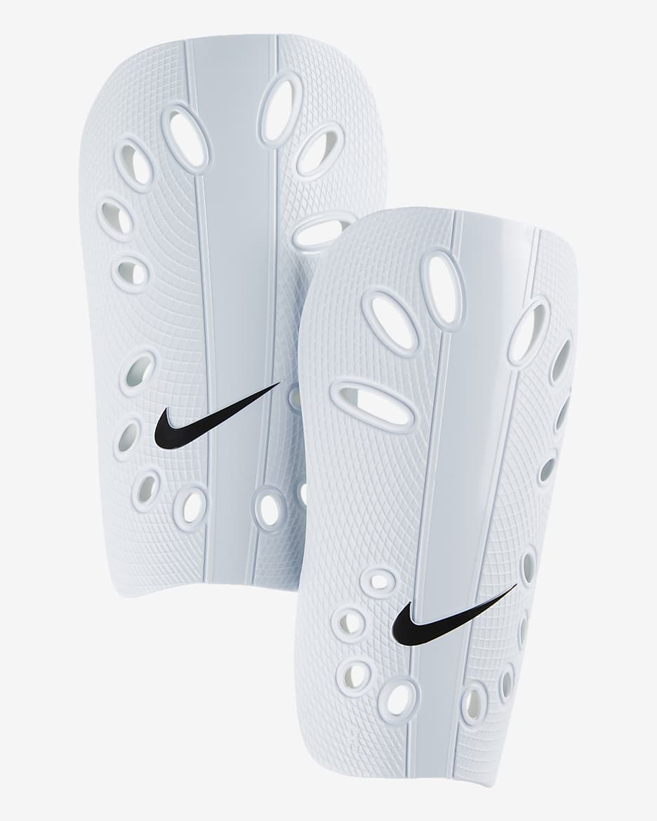 Nike J Soccer Shin Guards - White/Black