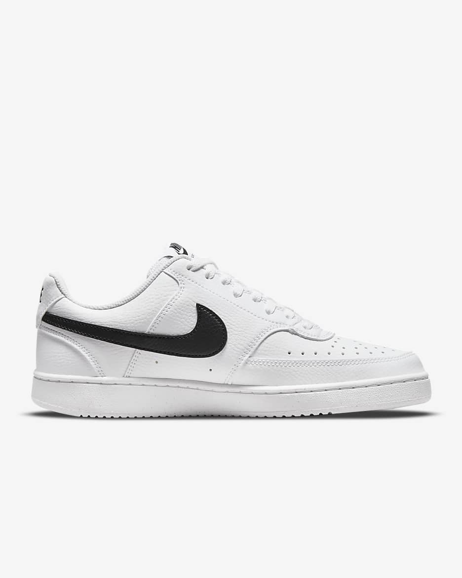 Scarpa Nike Court Vision Low Next Nature – Donna - Bianco/Bianco/Nero