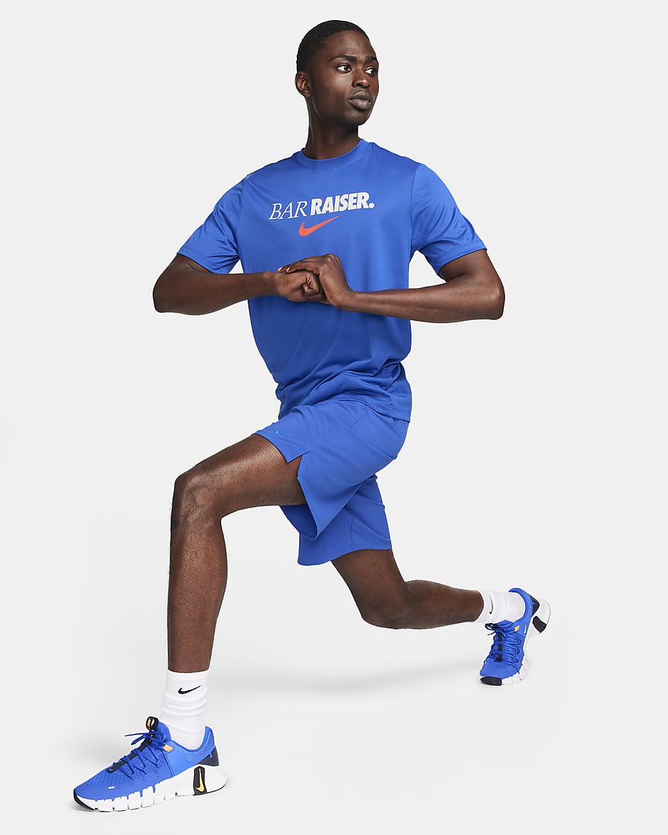 Nike Dri-FIT Men's Fitness T-Shirt - Game Royal