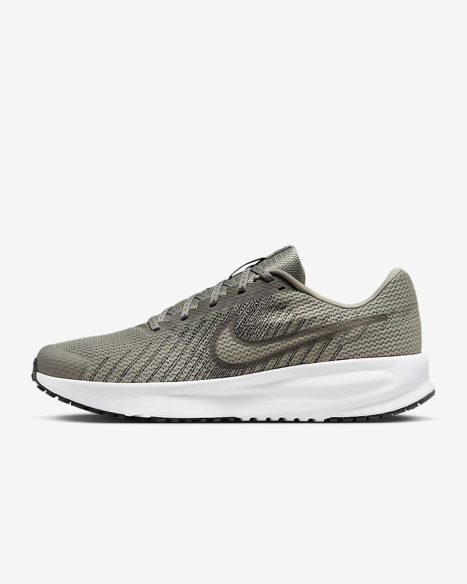 Nike Run Defy Men's Road Running Shoes - Light Army/Iron Grey/White/Black
