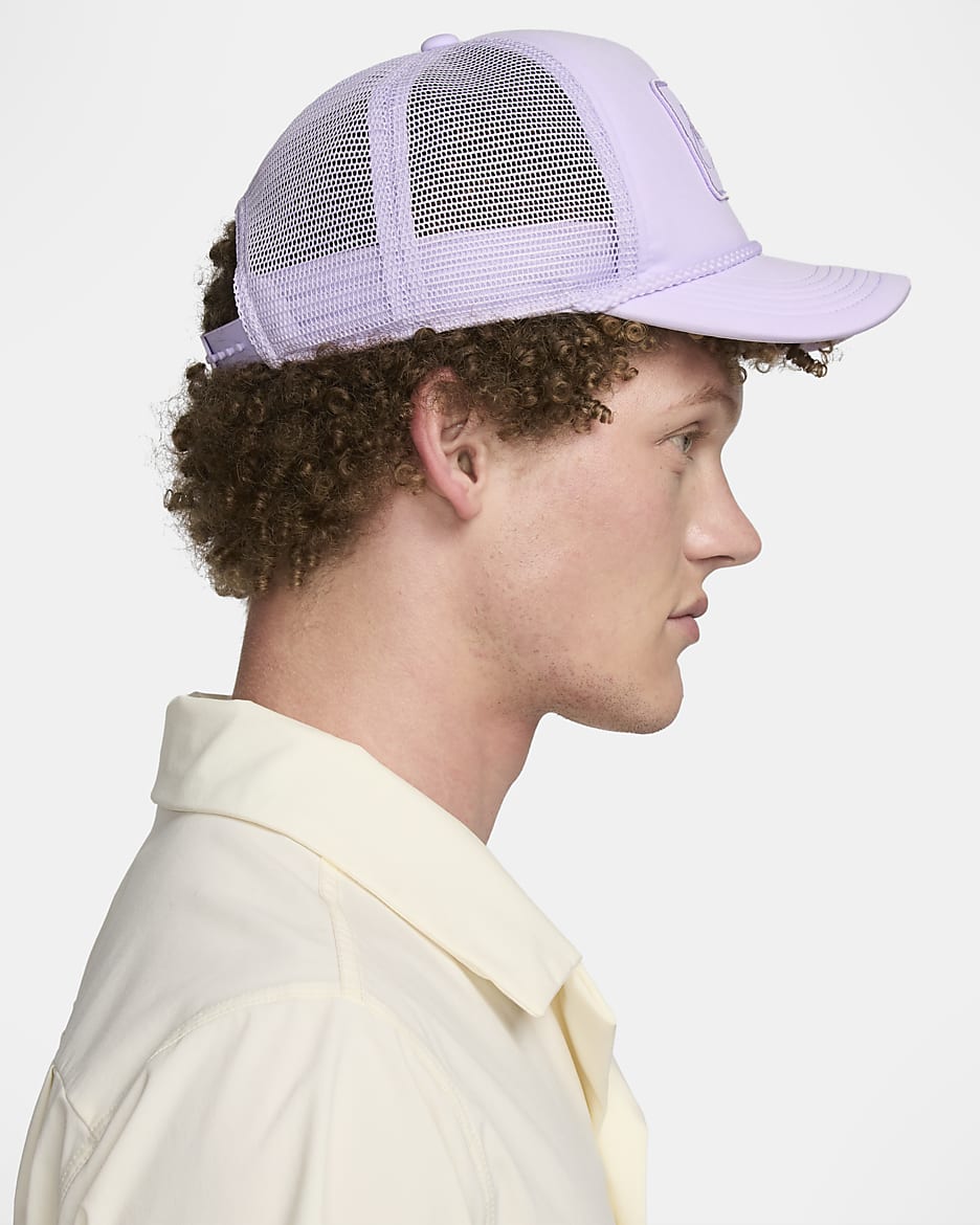 Nike Dri-FIT Rise Structured Trucker Cap - Lilac Bloom/Lilac Bloom/Lilac Bloom