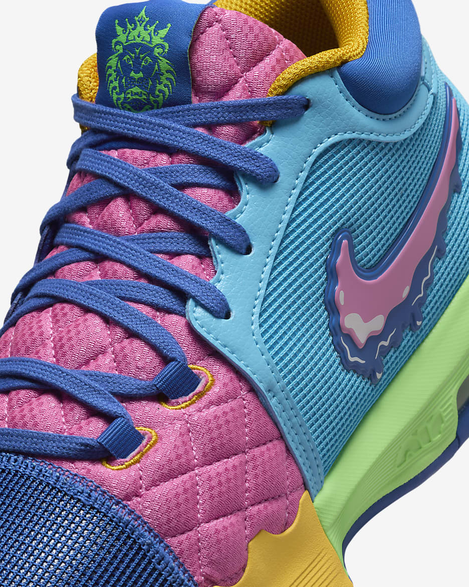 Chaussure de basket LeBron Witness 8 « I Promise School » - Multicolore/Baltic Blue/Playful Pink/Multicolore