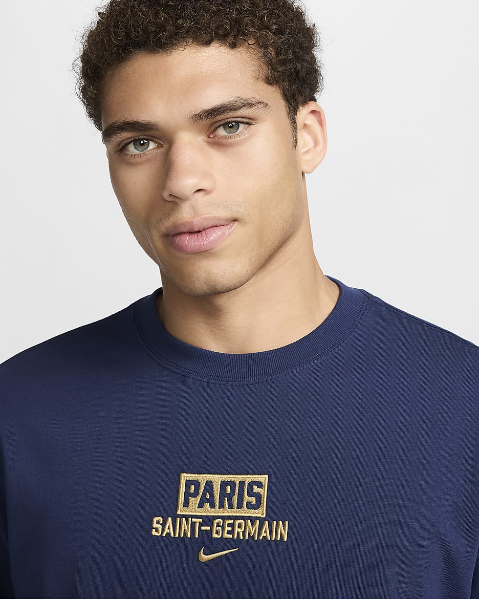 Paris Saint-Germain Max90 Men's Nike Soccer T-Shirt - Midnight Navy