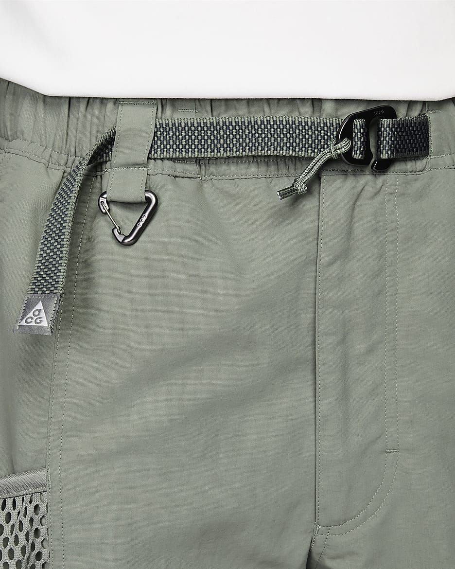 Nike ACG "Snowgrass" Men's Cargo Shorts - Dark Stucco/Summit White