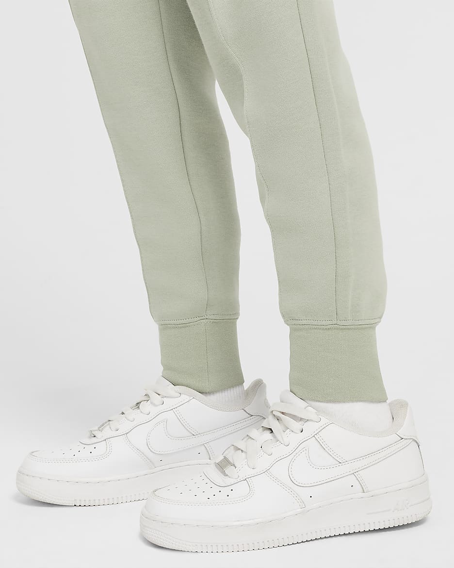 Pantaloni jogger Nike Sportswear Tech Fleece – Ragazza - Jade Horizon/Nero/Nero