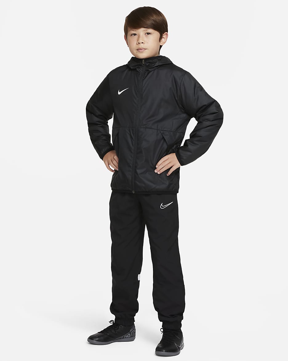 Nike Therma Repel Park Big Kids' Soccer Jacket - Black/White