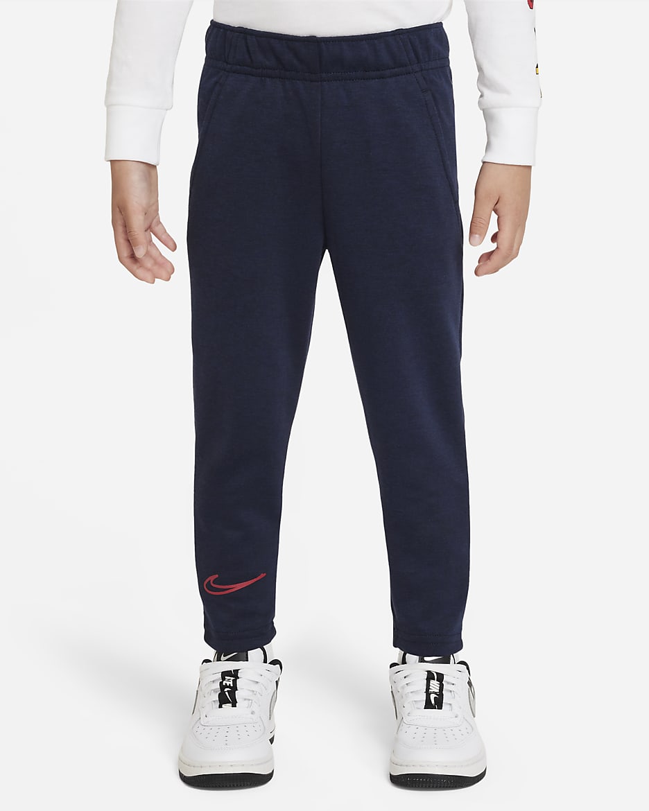 Pants Nike Dri-FIT infantiles con garabatos - Azul marino medianoche jaspeado