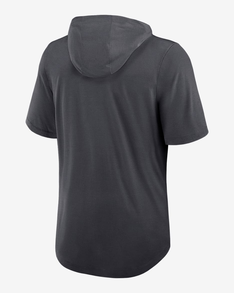 Cleveland Browns Men's Nike Dri-FIT NFL Hooded T-Shirt - Anthracite