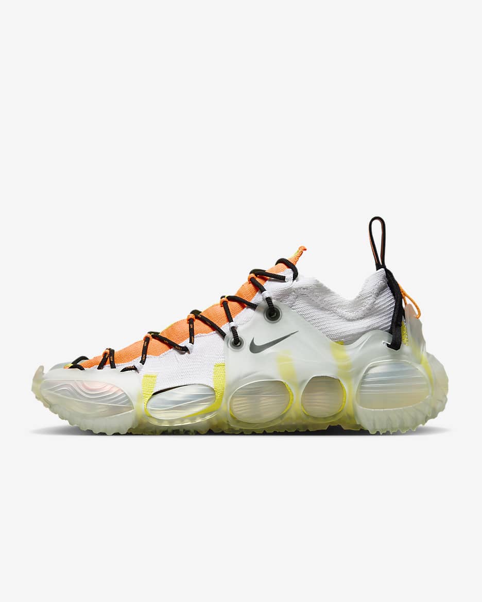 Nike ISPA Link Axis Men's Shoes - White/Sonic Yellow/Total Orange