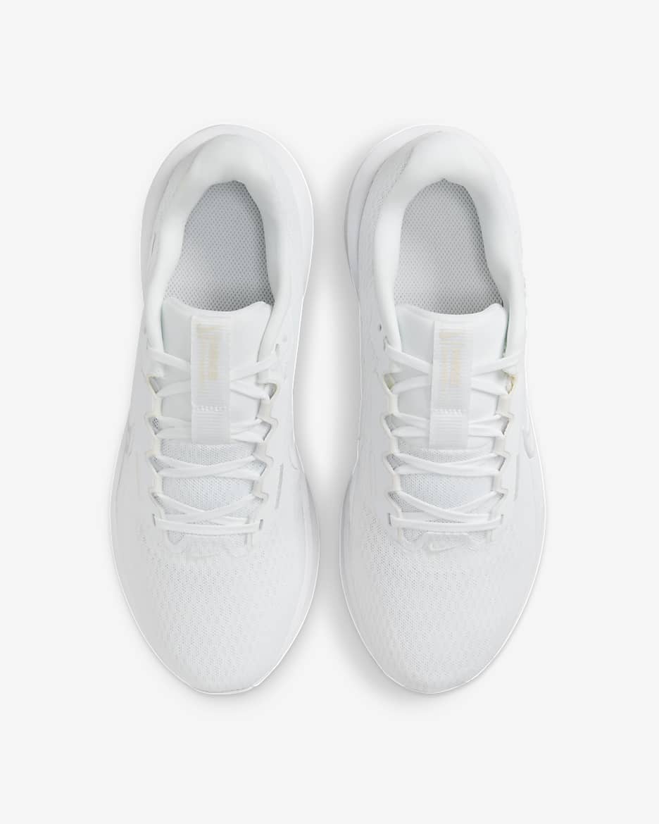 Tenis de correr en pavimento para mujer Nike Downshifter 13 - Blanco/Tinte platino/Blanco