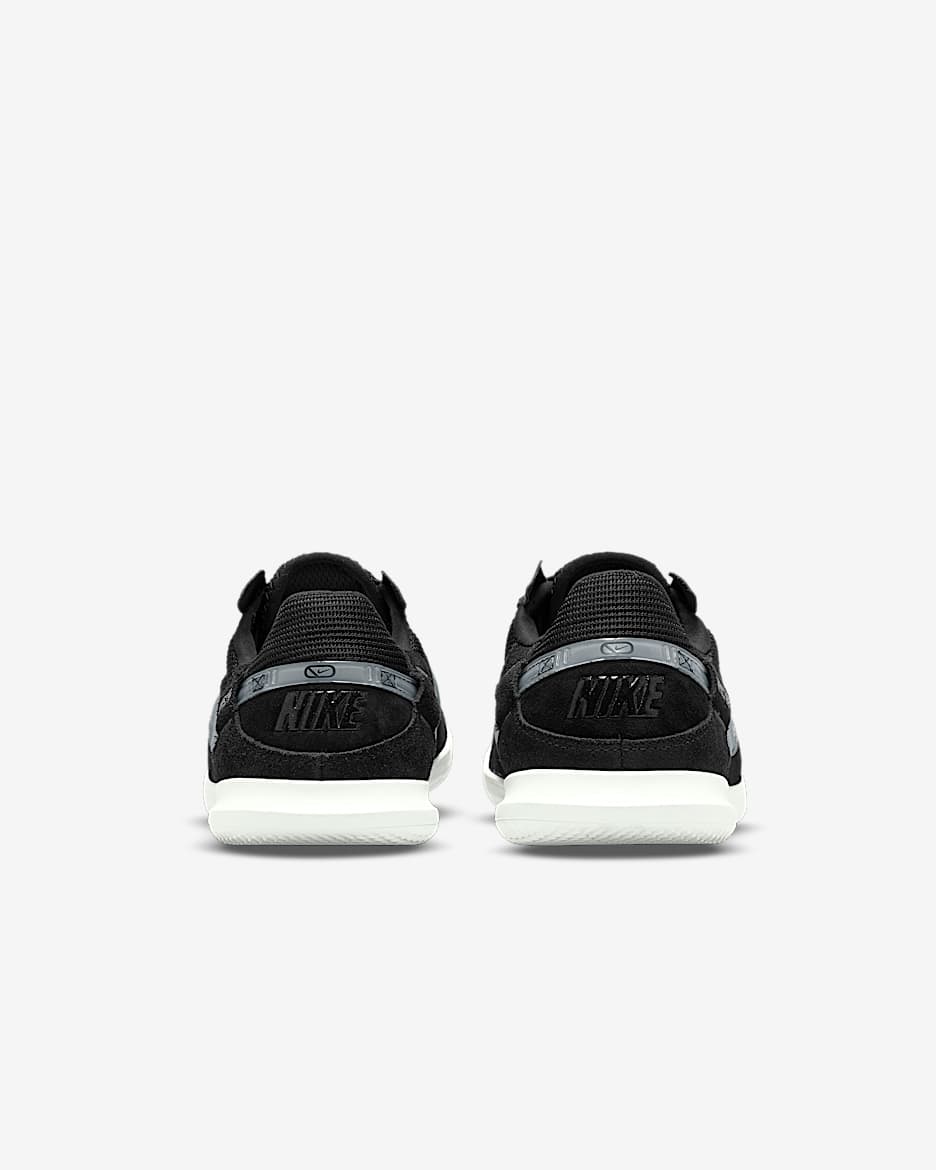 Nike Jr. Streetgato Younger/Older Kids' Low-Top Football Shoes - Black/Off-Noir/Summit White