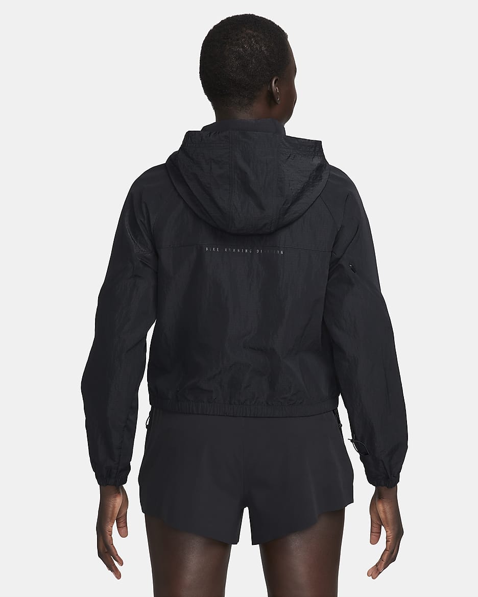 Nike Running Division Women's Repel Jacket - Black/Black