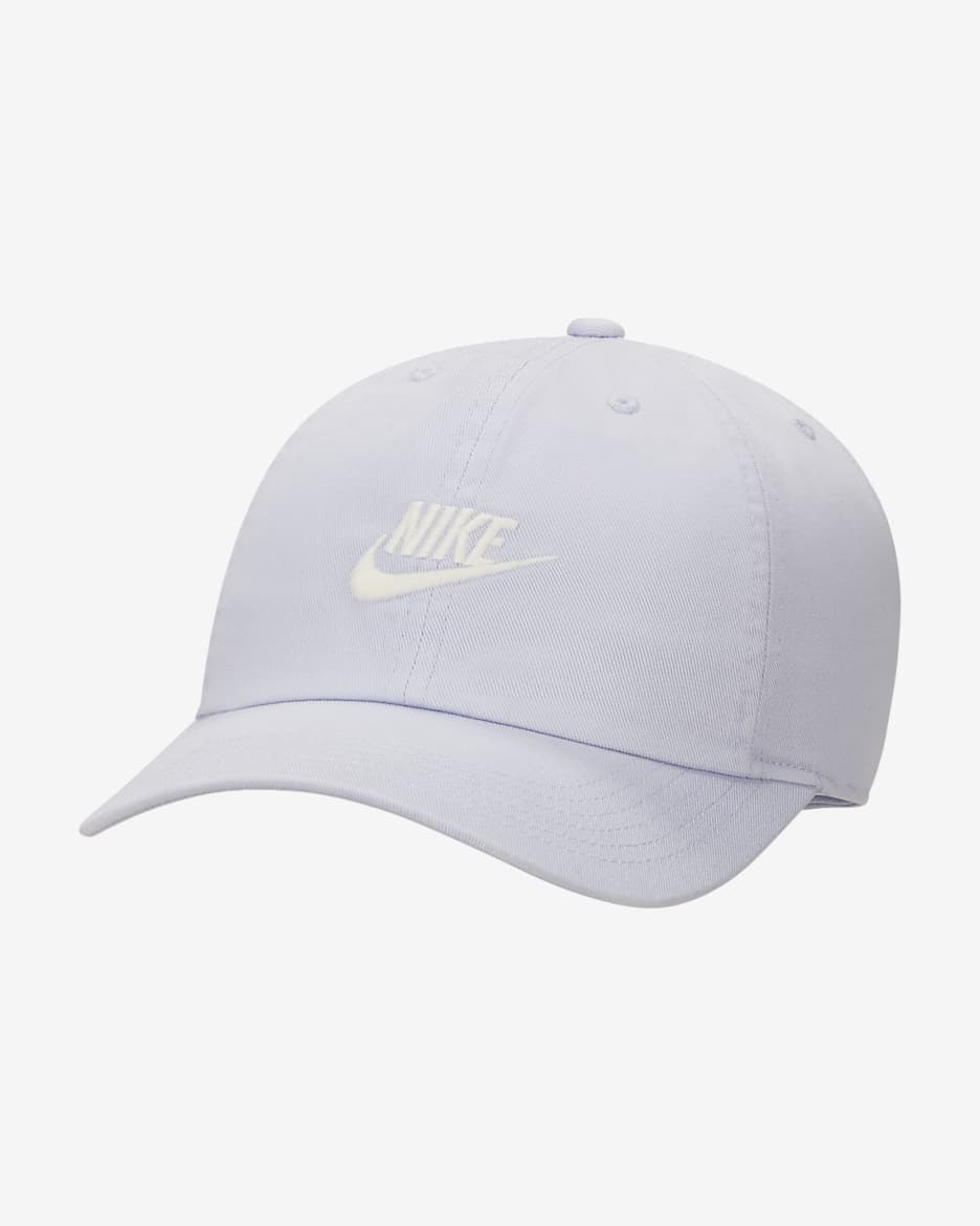 Nike Heritage86 Kids' Adjustable Hat - Oxygen Purple/Coconut Milk