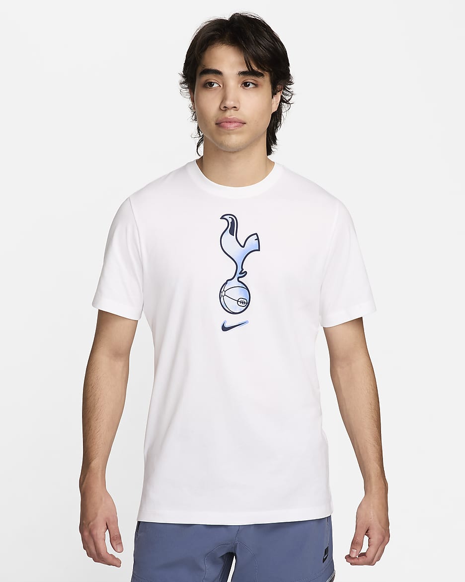 Tottenham Hotspur Men's Nike Soccer T-Shirt - White