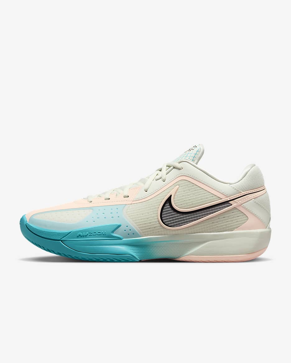 Nike G.T. Cut Cross Basketball Shoes - Sea Glass/Dusty Cactus/Black/Crimson Tint