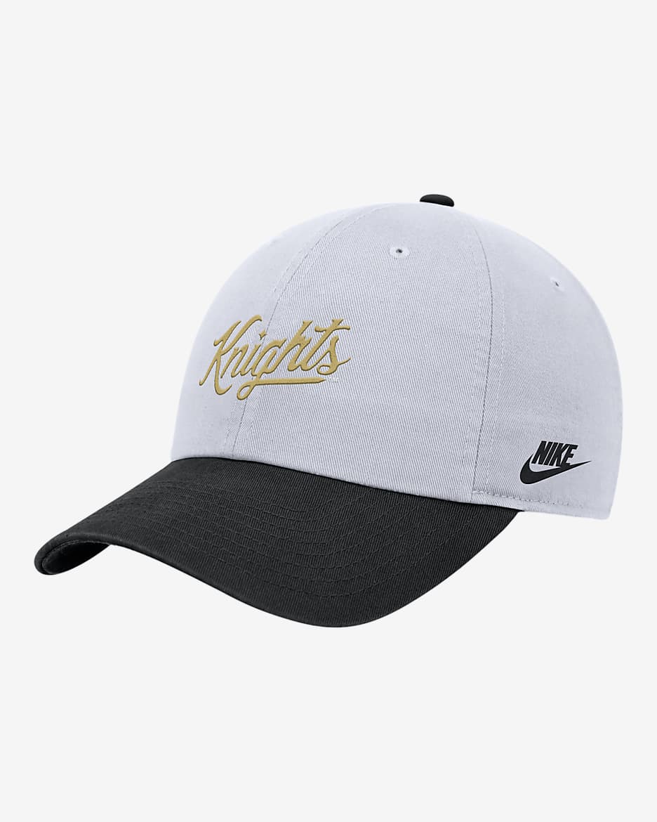 UCF Nike College Campus Cap - White