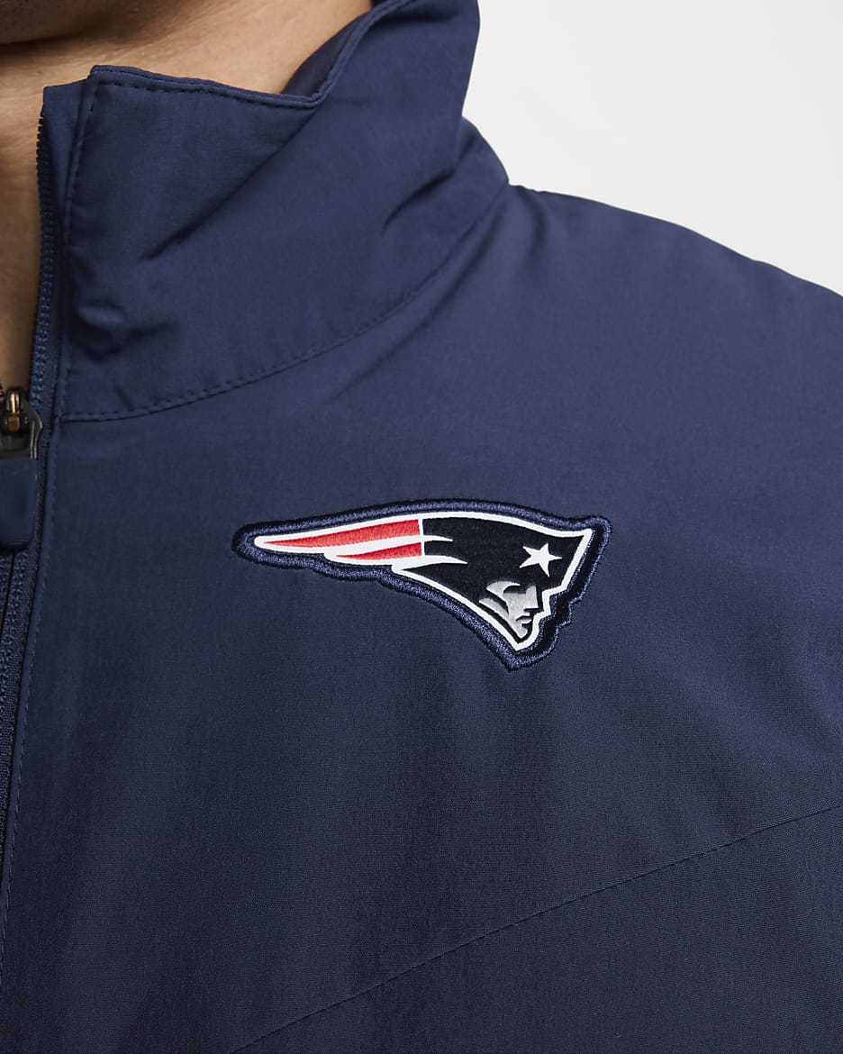 Nike Sideline Repel (NFL New England Patriots) Chaqueta con cremallera completa - Hombre - College Navy