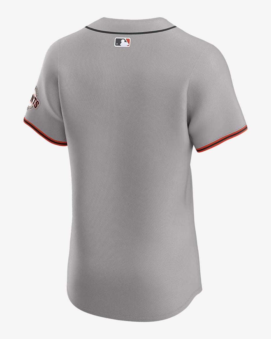 San Francisco Giants Men's Nike Dri-FIT ADV MLB Elite Jersey - Grey