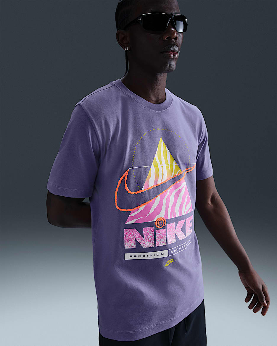 T-shirt Nike Sportswear  - Dusty Amethyst