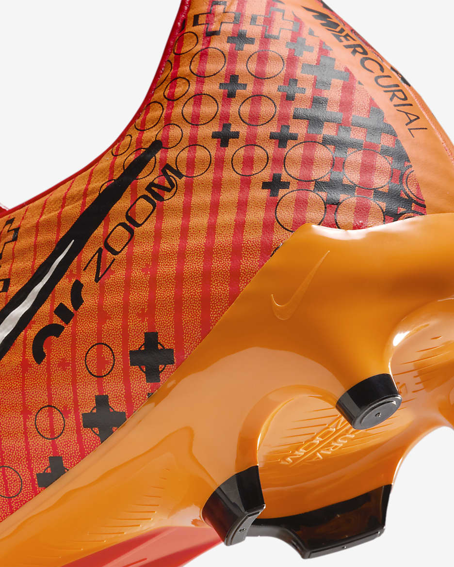 Nike Vapor 15 Academy Mercurial Dream Speed MG Low-Top Football Boot - Light Crimson/Bright Mandarin/Black/Pale Ivory