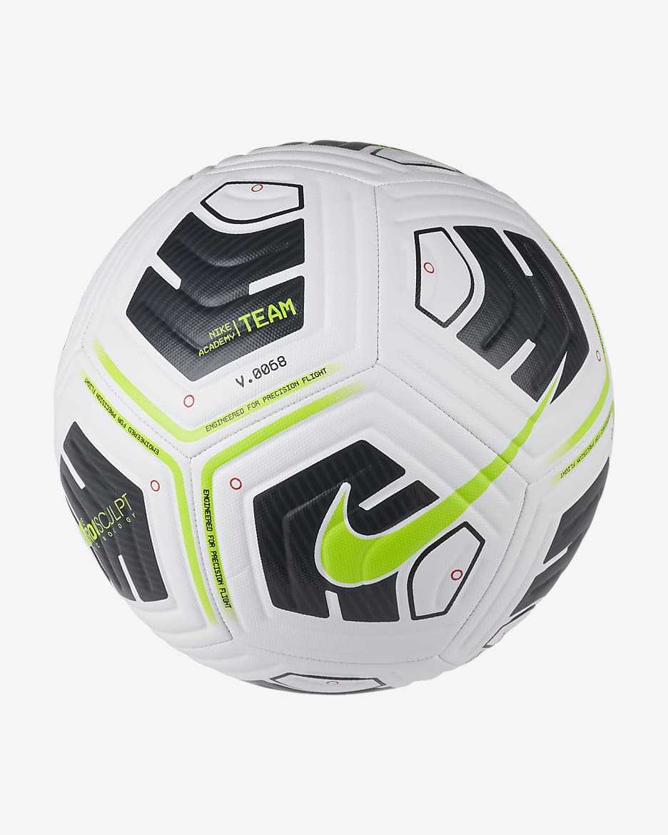 Balón de fútbol Nike Academy - Blanco/Negro/Azul furia claro