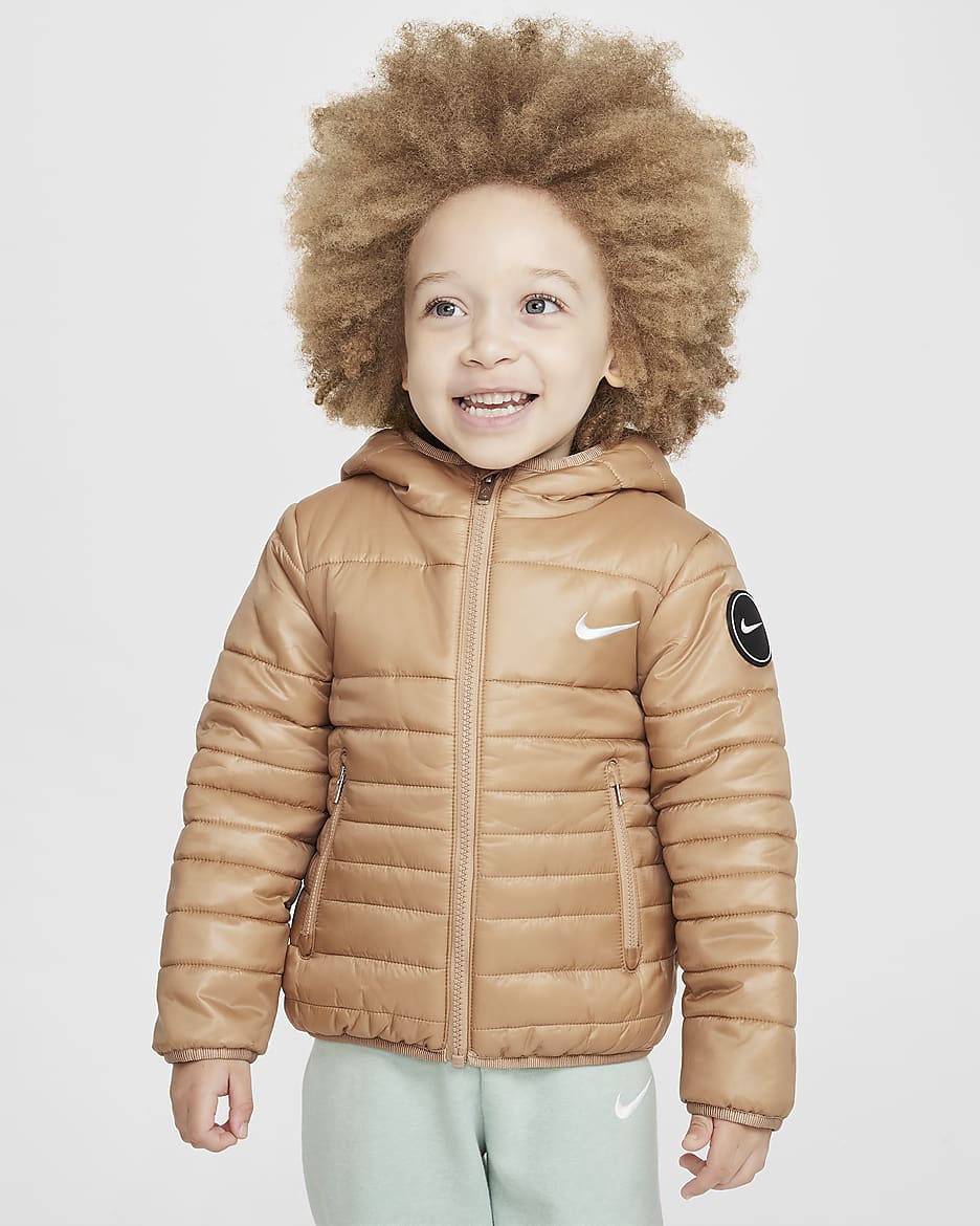 Nike Toddler Filled Quilted Jacket - Hemp