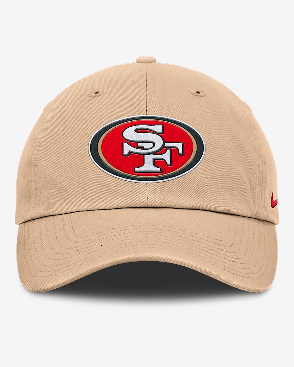 San Francisco 49ers Club Men's Nike NFL Adjustable Hat - Desert