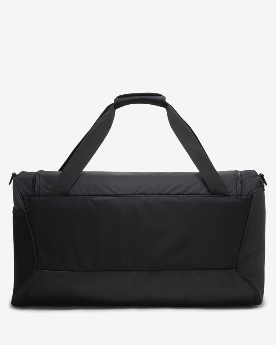 Nike Academy Team Football Duffel Bag (Large, 95L) - Black/Black/White