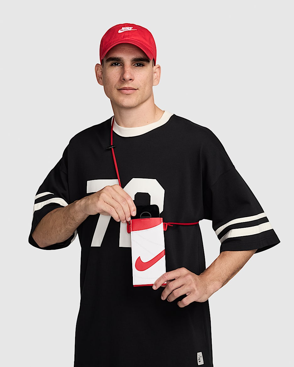 Borsa a tracolla per smartphone Nike Premium - University Red/Bianco/University Red