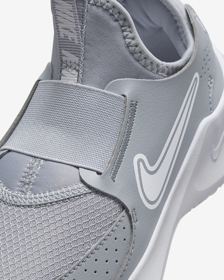 Tenis para niños de preescolar Nike Flex Runner 3 - Gris lobo/Blanco