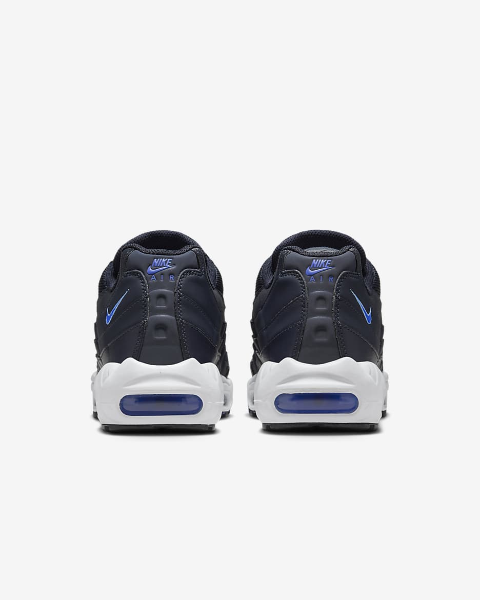 Nike Air Max 95 Herrenschuh - Dark Obsidian/University Blue/Weiß/Racer Blue