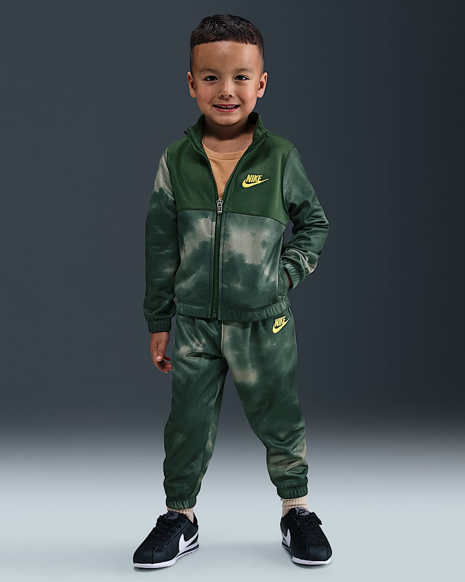 Nike Sportswear Dri-FIT Toddler Futura Storm Printed 2-Piece Propus Set - Fir