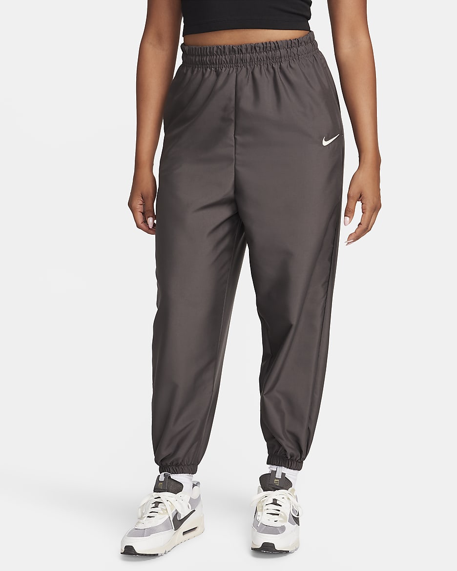 Calças desportivas entrançadas Nike Sportswear para mulher - Medium Ash