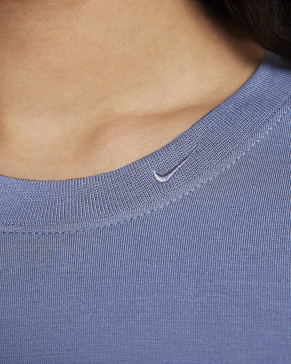 Nike Sportswear Essential Women's Crop T-Shirt - Diffused Blue