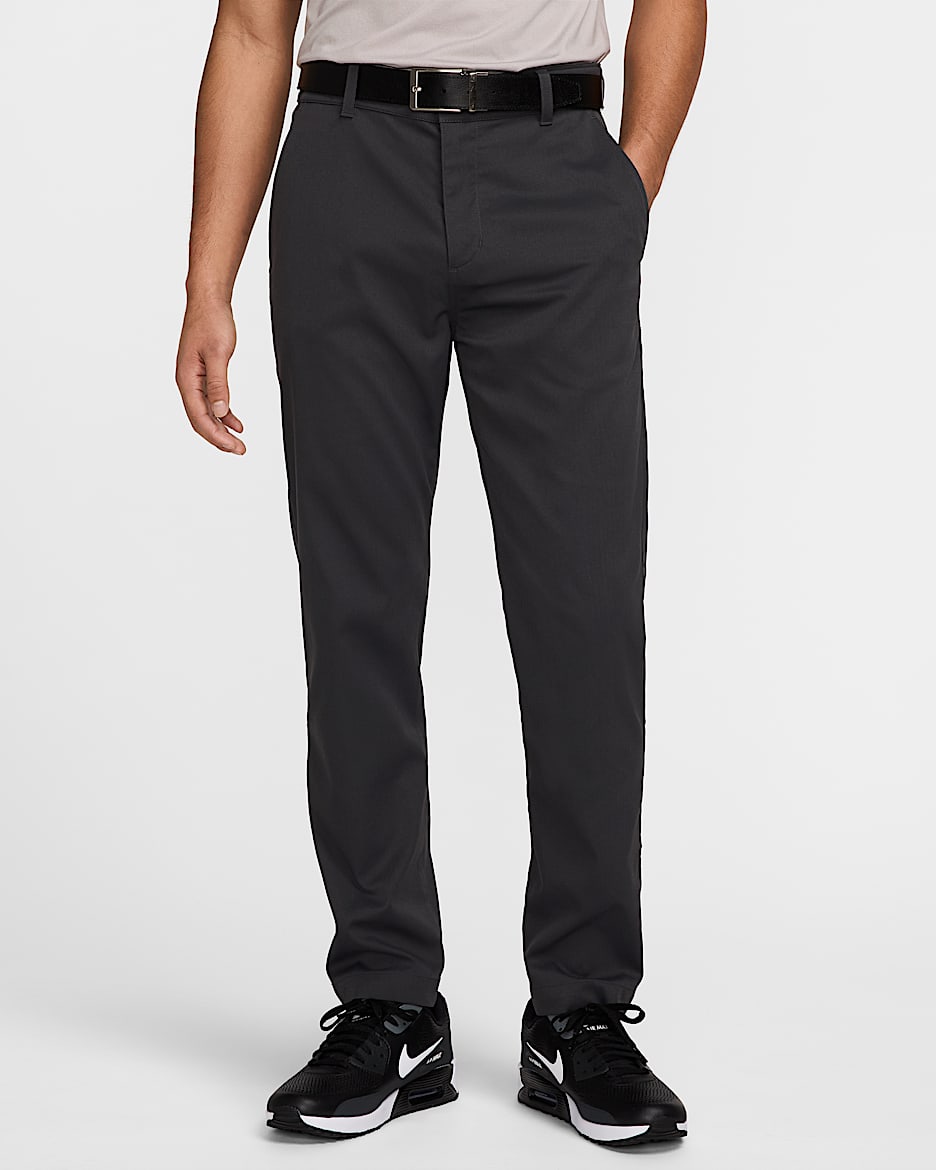 Pants de golf Chino de ajuste slim para hombre Nike Tour Repel - Antracita/Antracita