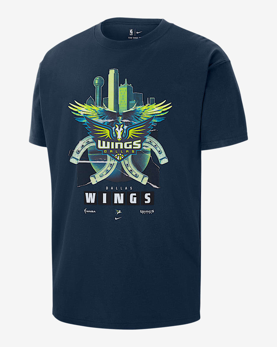 Dallas Wings Men's Nike WNBA Max90 T-Shirt - College Navy