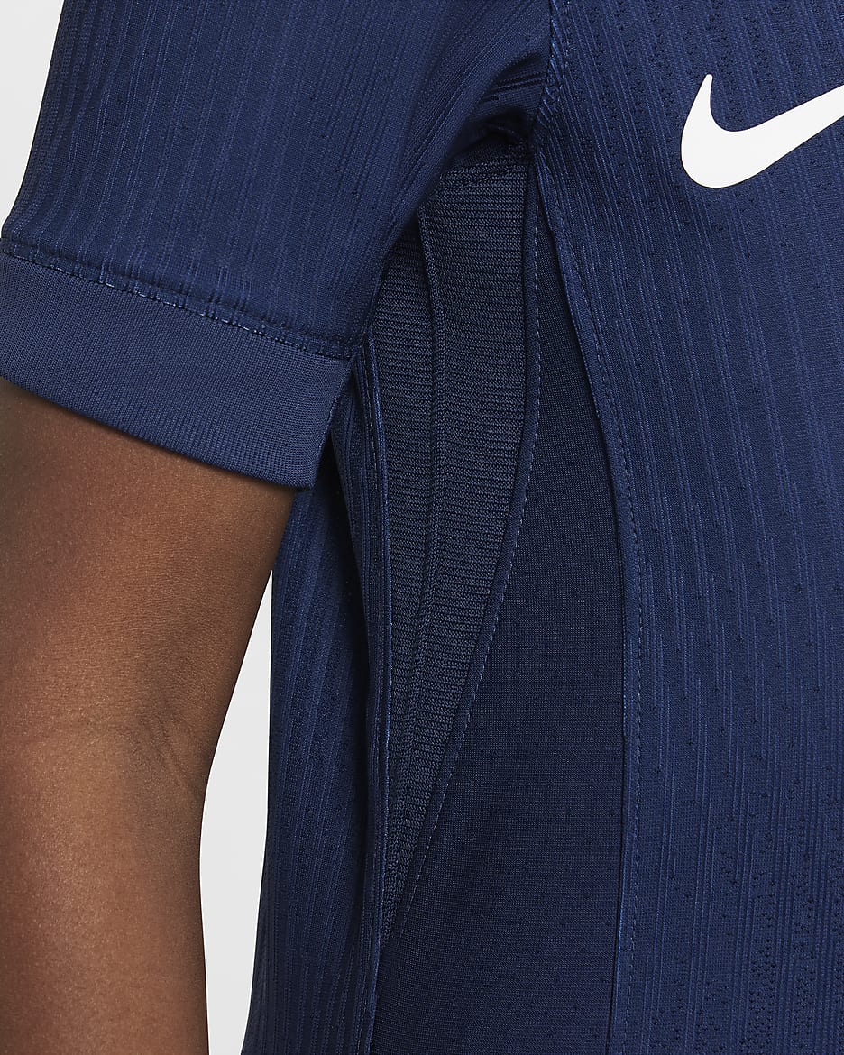 Domácí/zápasový fotbalový dres Nike Dri-FIT ADV Paris Saint-Germain FC 2024/25 pro větší děti - Midnight Navy/Midnight Navy/Bílá