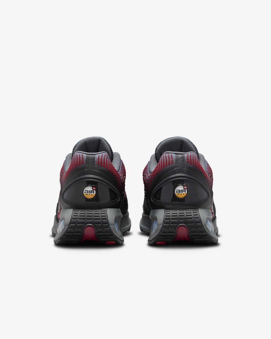 Nike Air Max DN Shoes - Black/Iron Grey/University Red