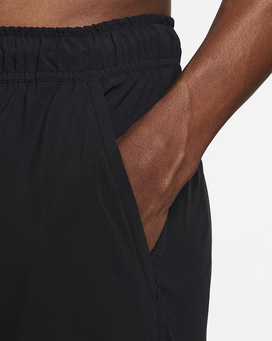 Nike Unlimited Men's Dri-FIT 18cm (approx.) 2-in-1 Versatile Shorts - Black/Black/Black/Black