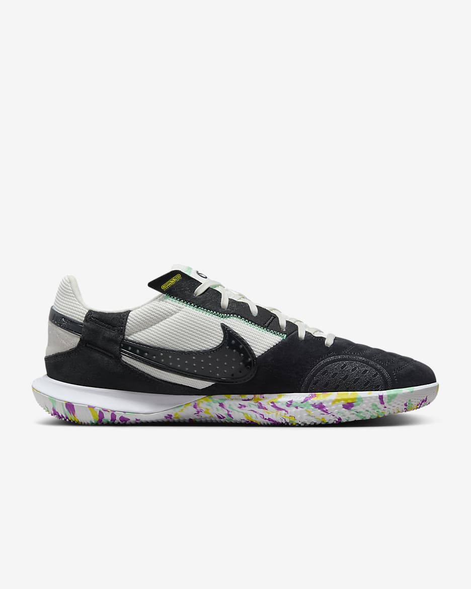 Nike Streetgato Low-Top Soccer Shoes - Summit White/White/Off Noir