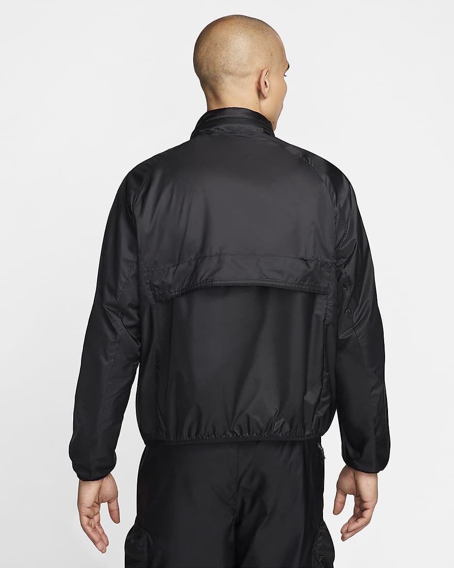 Portugal Men's Nike Football Halo Jacket - Black/Sail