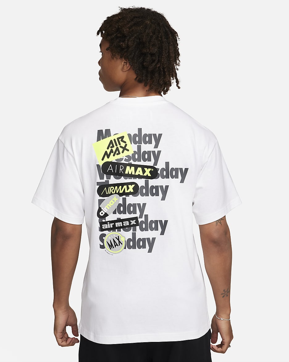 Nike Short-Sleeve T-Shirt - White/Black