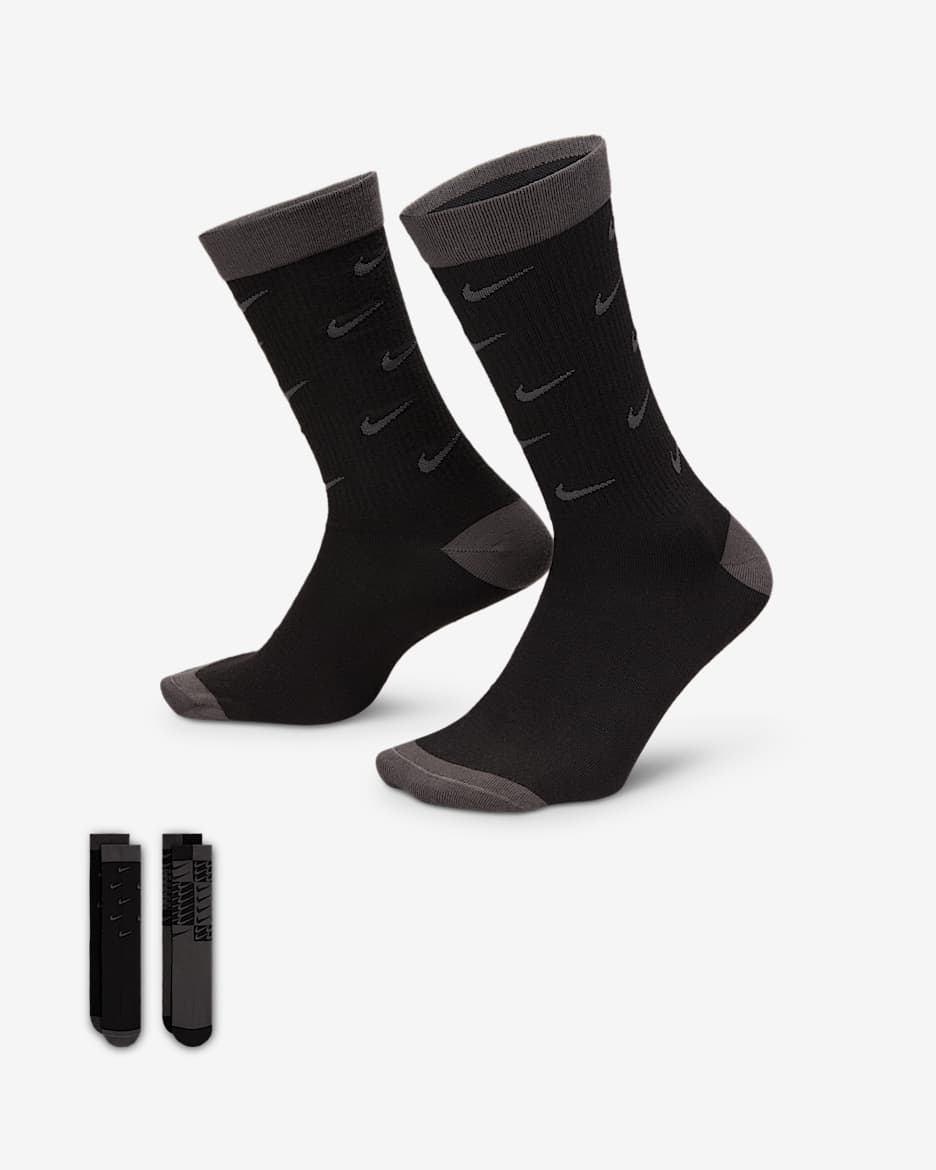 Nike Everyday Essential Crew Socks (2 Pairs) - Multi-Color