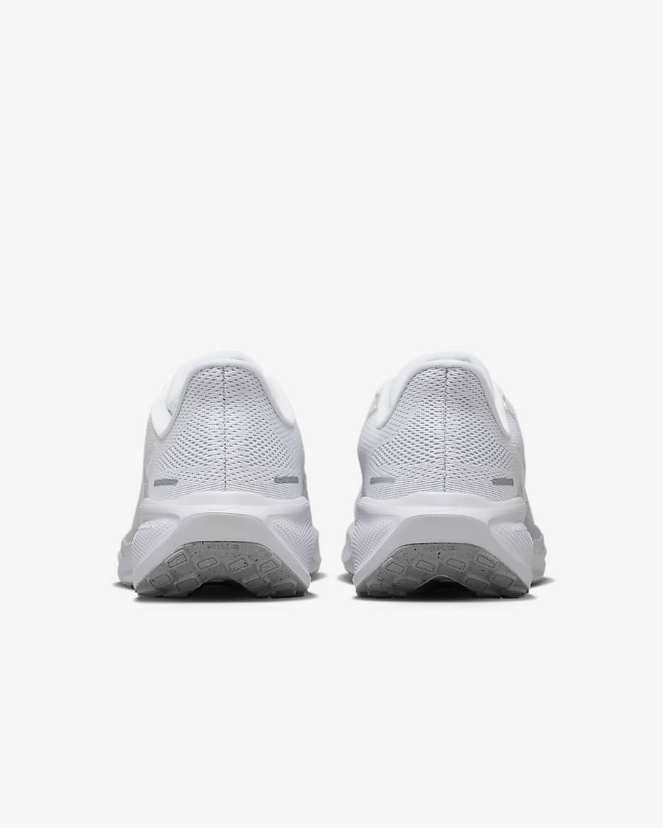 Tenis de correr en pavimento para mujer Nike Pegasus 41 - Blanco/Platino puro/Plata metalizado/Blanco