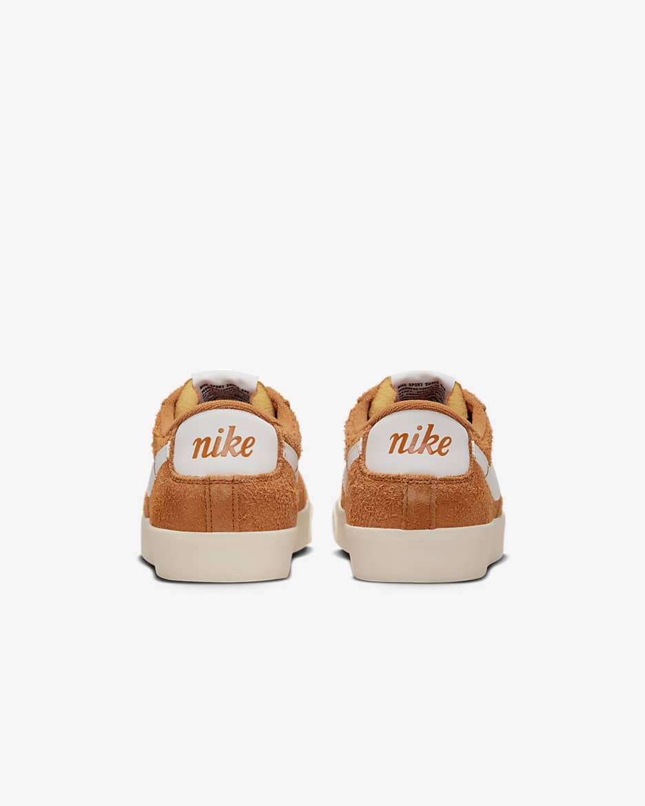 Nike Blazer Low '77 Vintage Women's Shoes - Monarch/Coconut Milk/Dark Russet/Sail