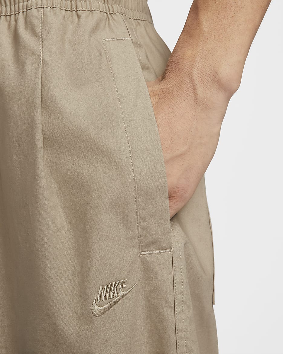 Nike Club Men's Balloon Trousers - Khaki/Khaki