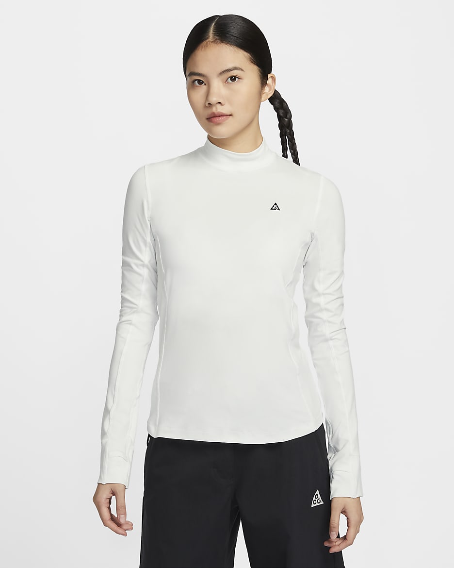 Nike ACG 'Goat Rocks' Women's Dri-FIT ADV Long-Sleeve Top - Summit White/Black