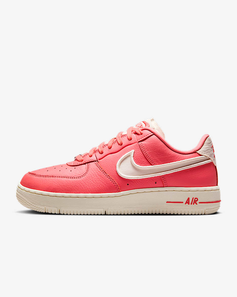 Tenis para mujer Nike Air Force 1 Dance - Brasa mágica/Plata metalizado/Marfil pálido