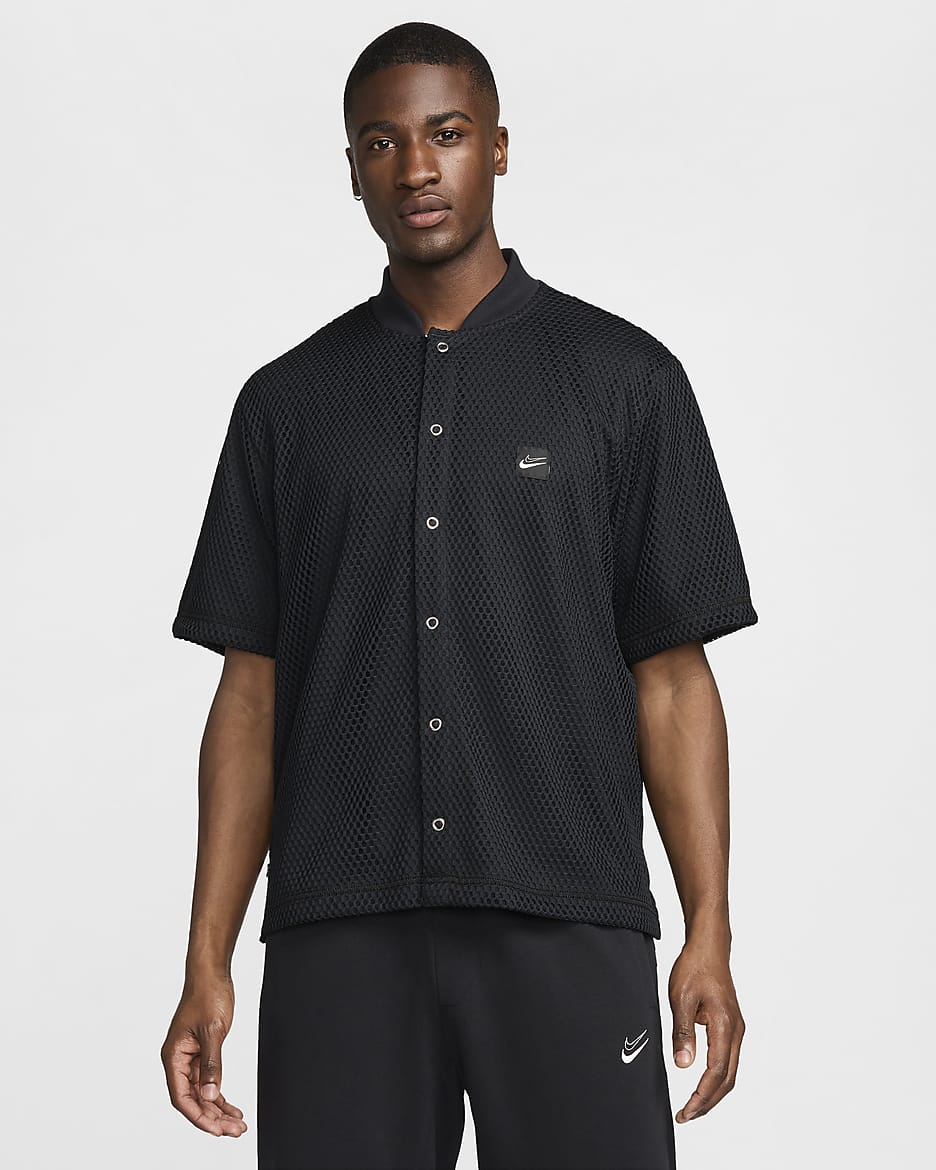 Camisa de básquetbol de manga corta Dri-FIT para hombre Kevin Durant - Negro/Vela/Vela